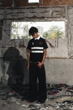 NOID Shrunken Rough Polo - Image 2